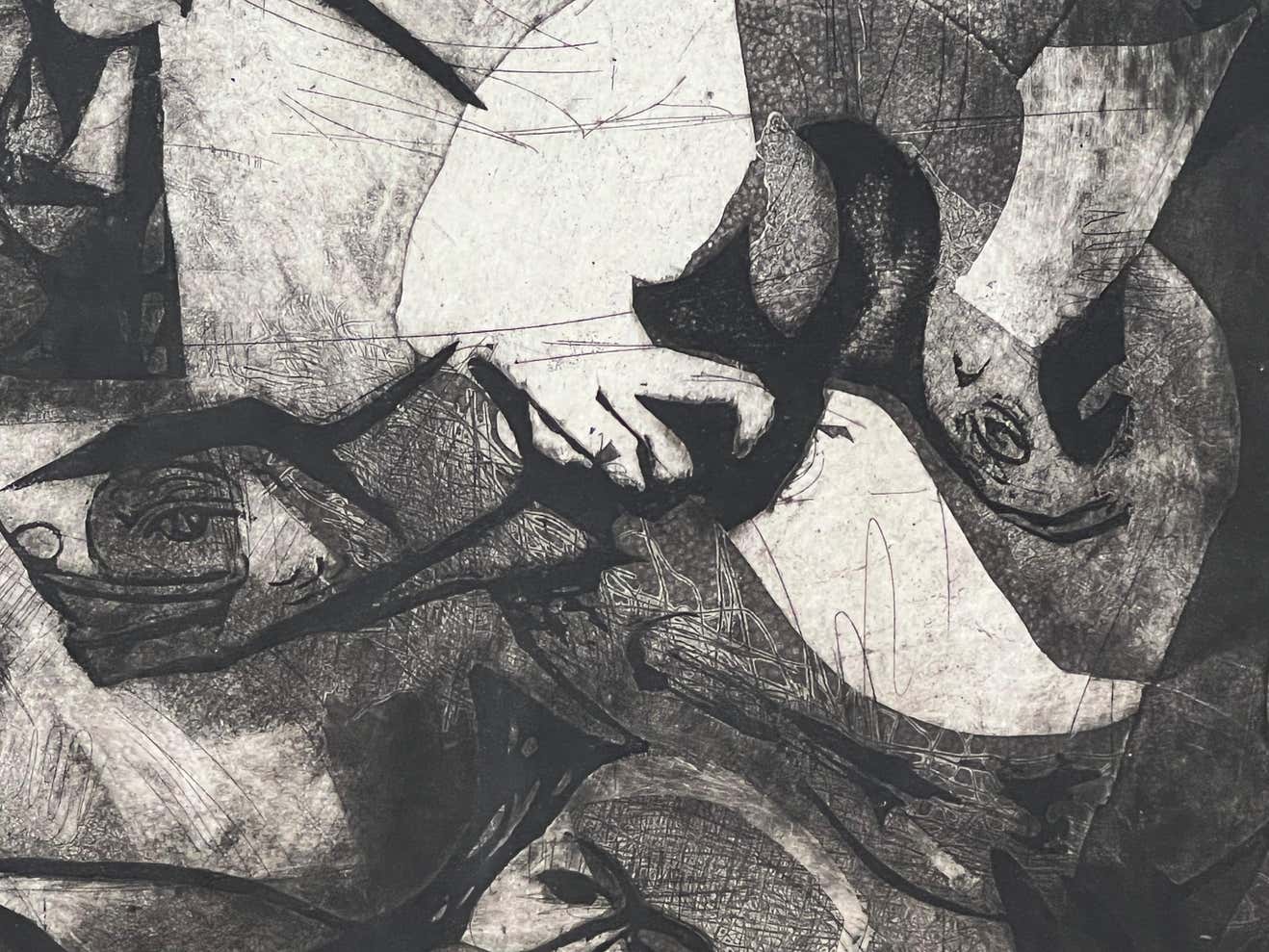 "Laocoon and his sons" Modern Lithograph