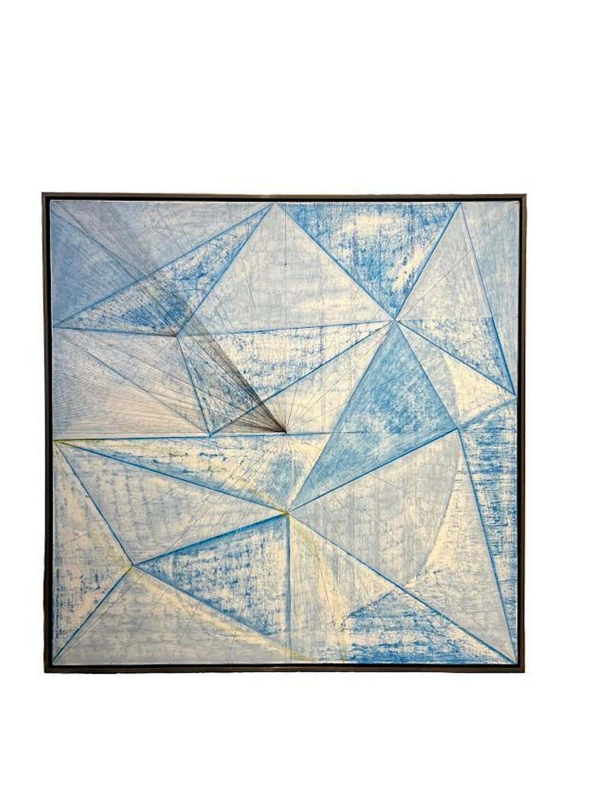 Contemporary Acrylic Abstract Painting by Mitchell Wright