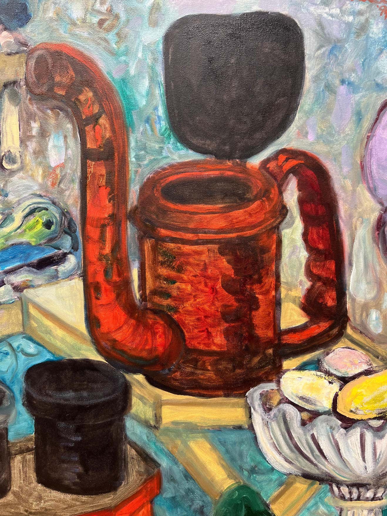 Still Life Oil on Canvas by Byron Randall