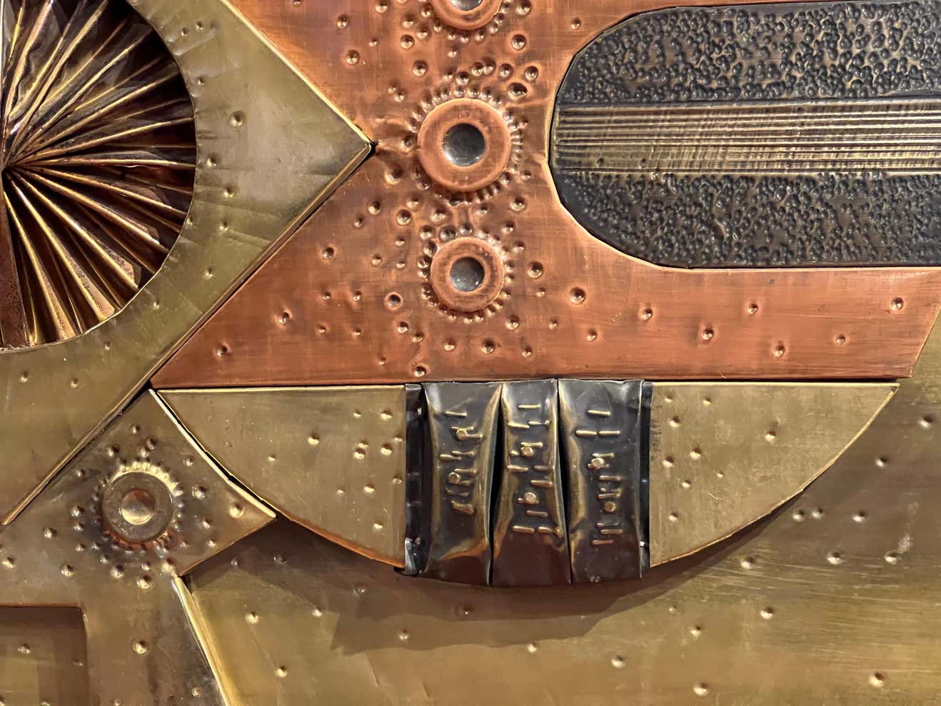 Wall Sculpture in the style of Stephen Chun