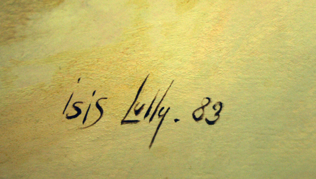 French Watercolor from "Coffee Cup or Saucer" series A