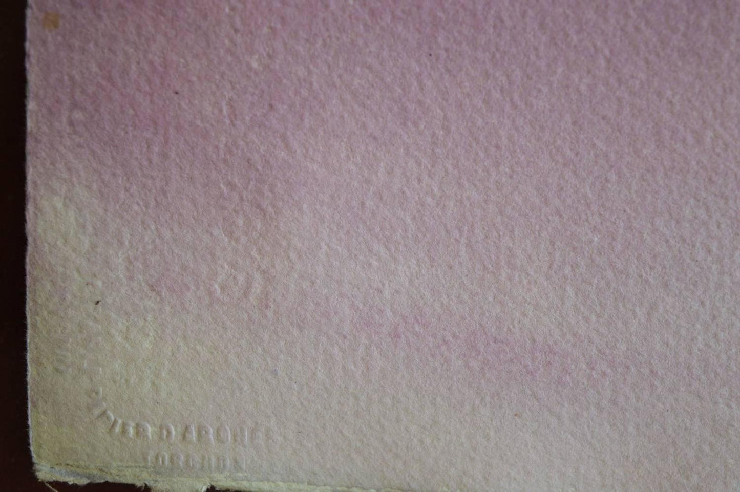 Rhythmic Abstract Blue and Purple Watercolor by Barry Bleach