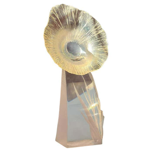 Lucite Flower by Herb Elsky- 1983