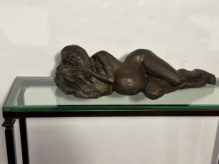 "Symbiosis" Original Plaster Cast Sculpture by Natalie Krol