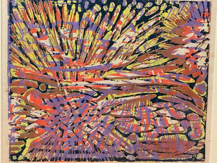 "Phoenix" Lithograph by Richard Proctor