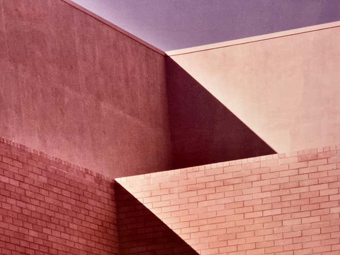 "Geometric Walls" Modern Photography #3 by Shirley Bleviss