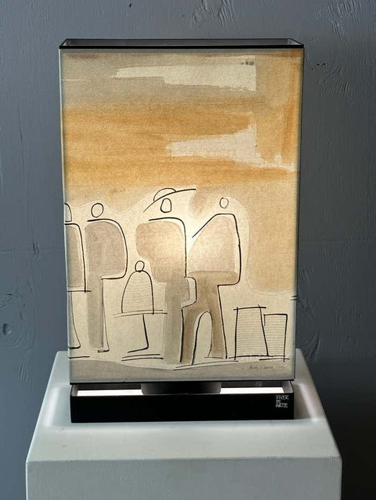 Lamp "Viver del Arte" by Anna Wong