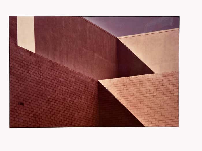 "Geometric Walls" Modern Photography #3 by Shirley Bleviss