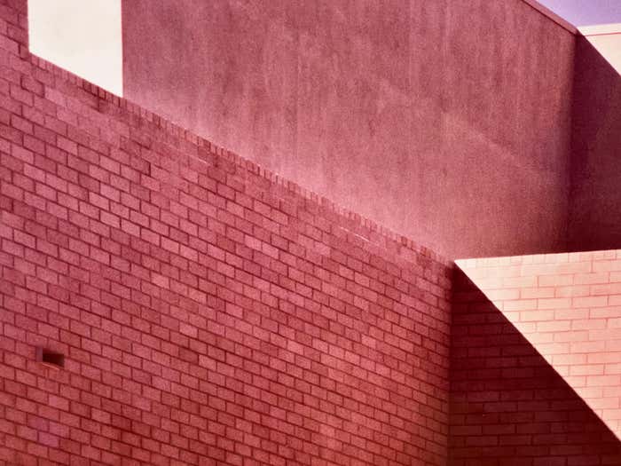 "Geometric Walls" Modern Photography #3 by Shirley Bleviss