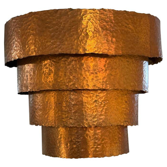 Copper Layered Sconce