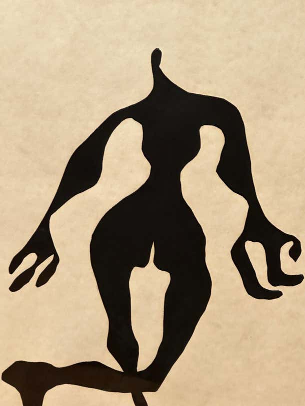 "Shadow Identity" Minimalist Modernist Artist Proof Lithograph by Jim Berry