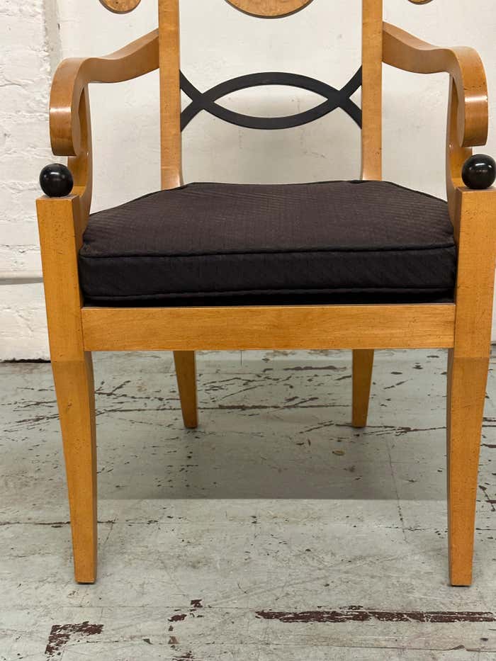 Biedermeier for Baker Set of 6 Dining Chairs