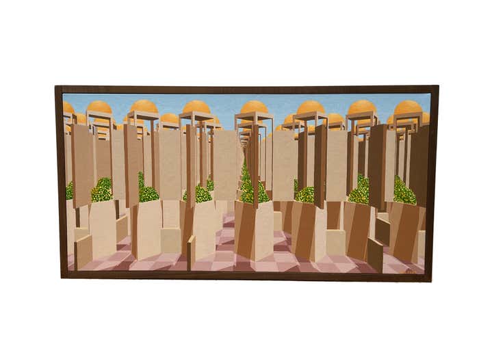 Architectural Dreamlike Paintings #1