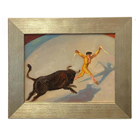 "Corrida" Oil on Board by Buckley MacGurrin