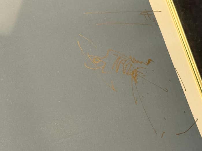 Masquerade #2, Large Modern Artist Proof Lithograph Portrait by Leal