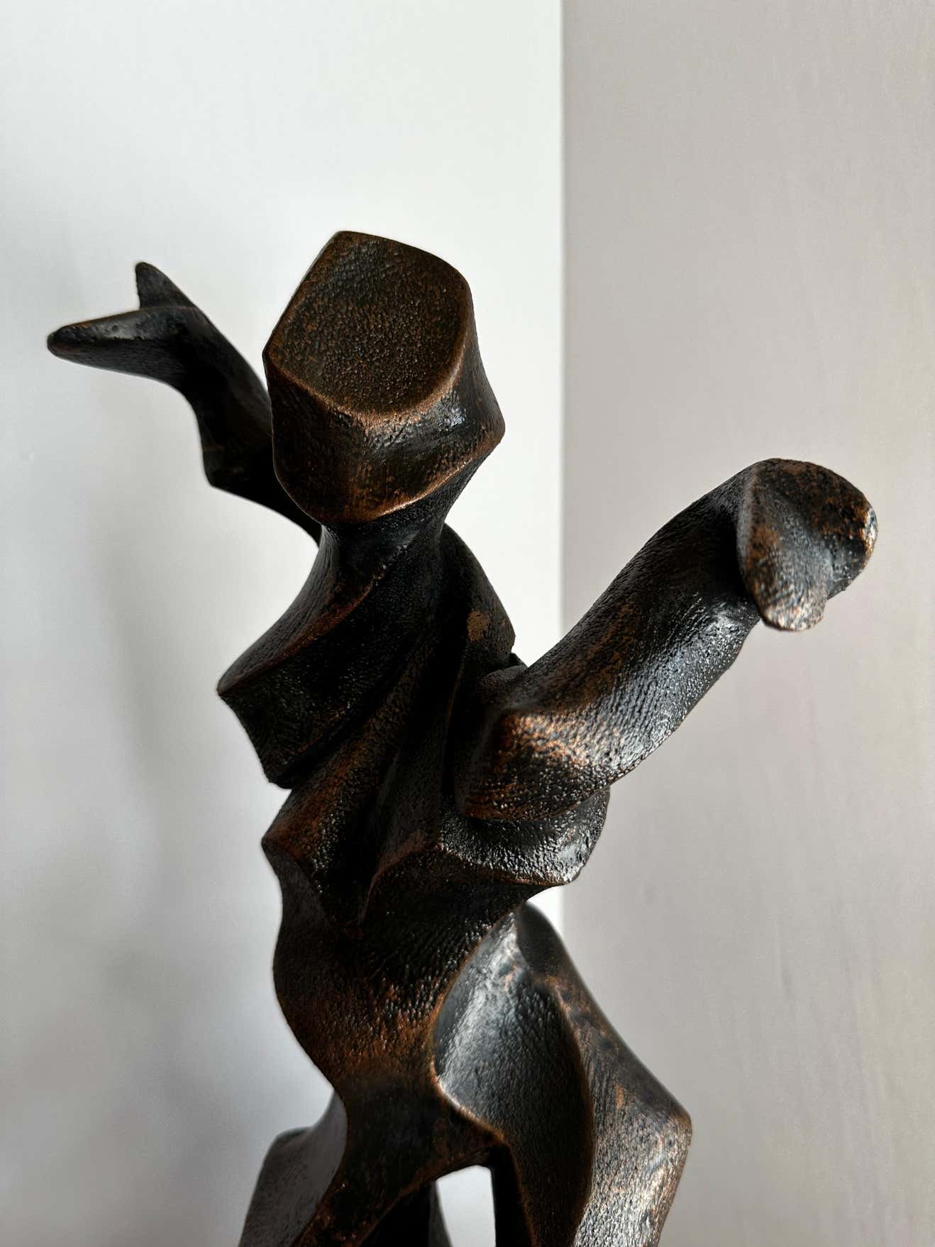 Dancing Sculptures in Resin - A Pair