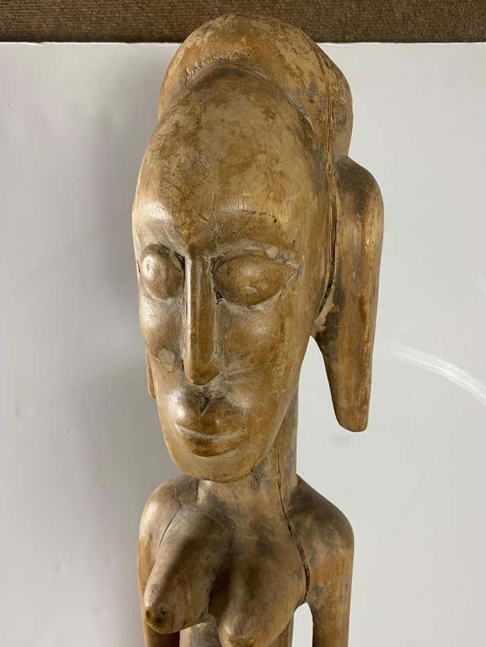 African Bambara Wood Statue