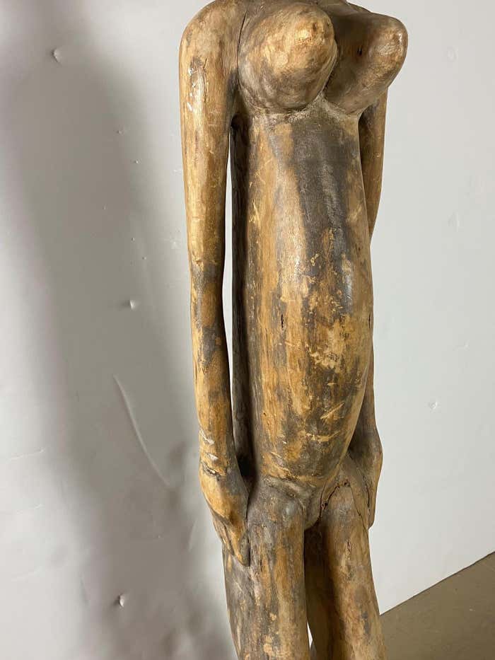 African Bambara Wood Statue