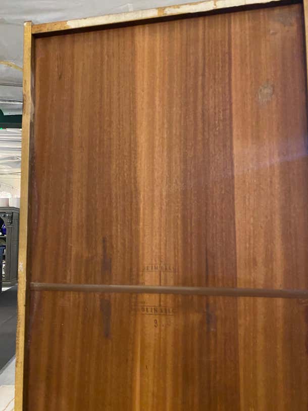 Mid-century Walnut Chest of Drawers and Cabinet Shelves