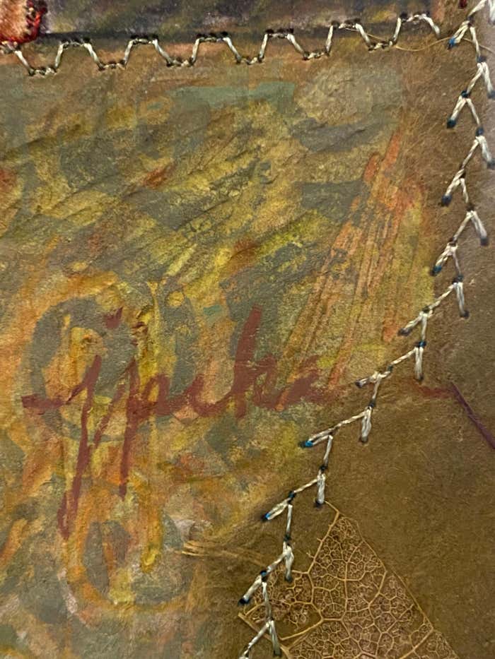 Mixed Media Color Pencil Drawing by Judy Pike