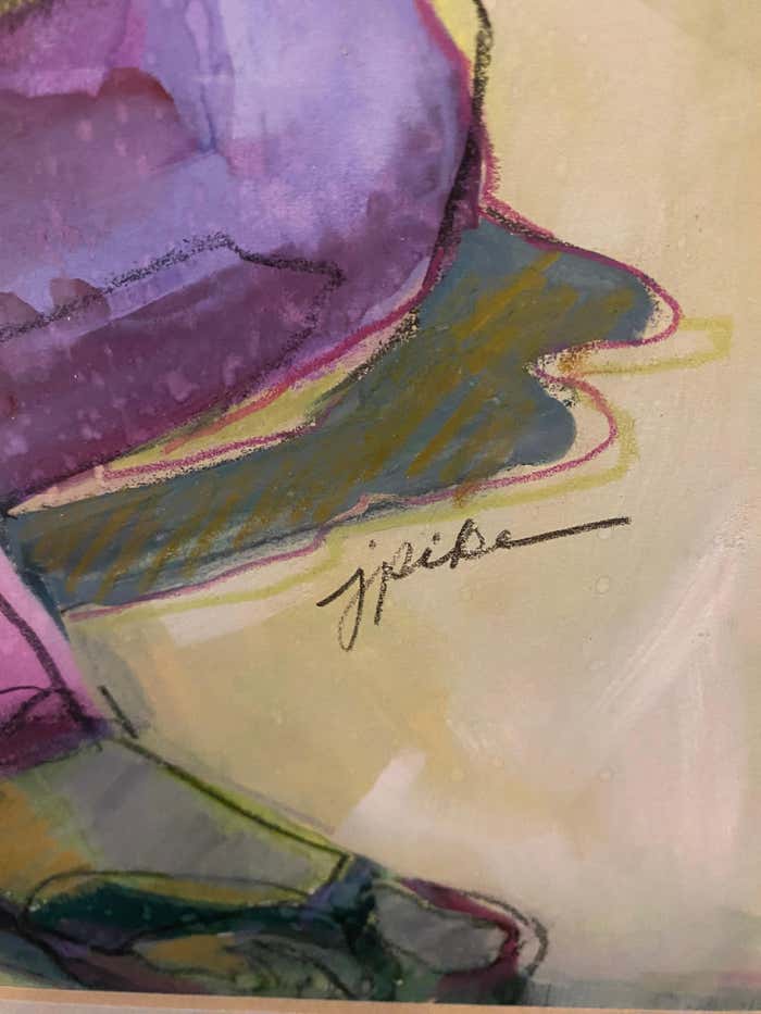 Portrait Watercolor by Judy Pike