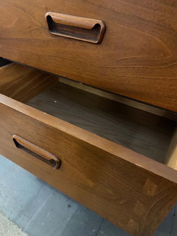Midcentury Walnut Desk by Lane