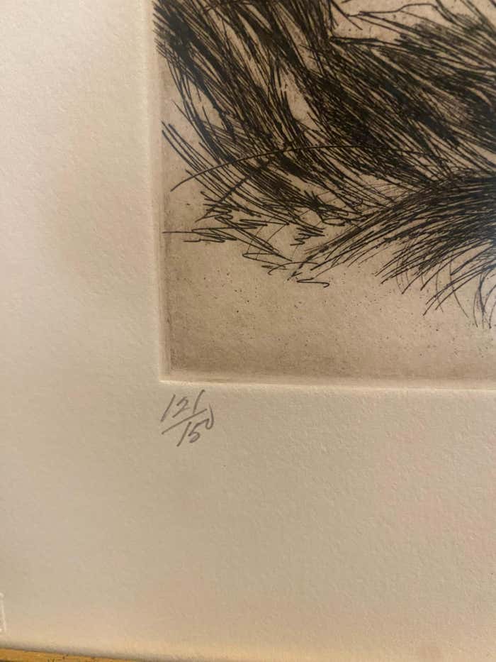 "Cheetah" Lithograph by Linda Lloyd