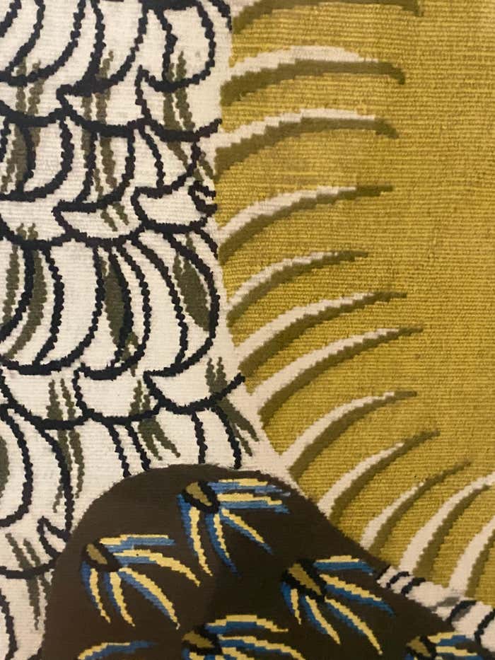"The Fishing Rooster" Tapestry by Jean Lurçat
