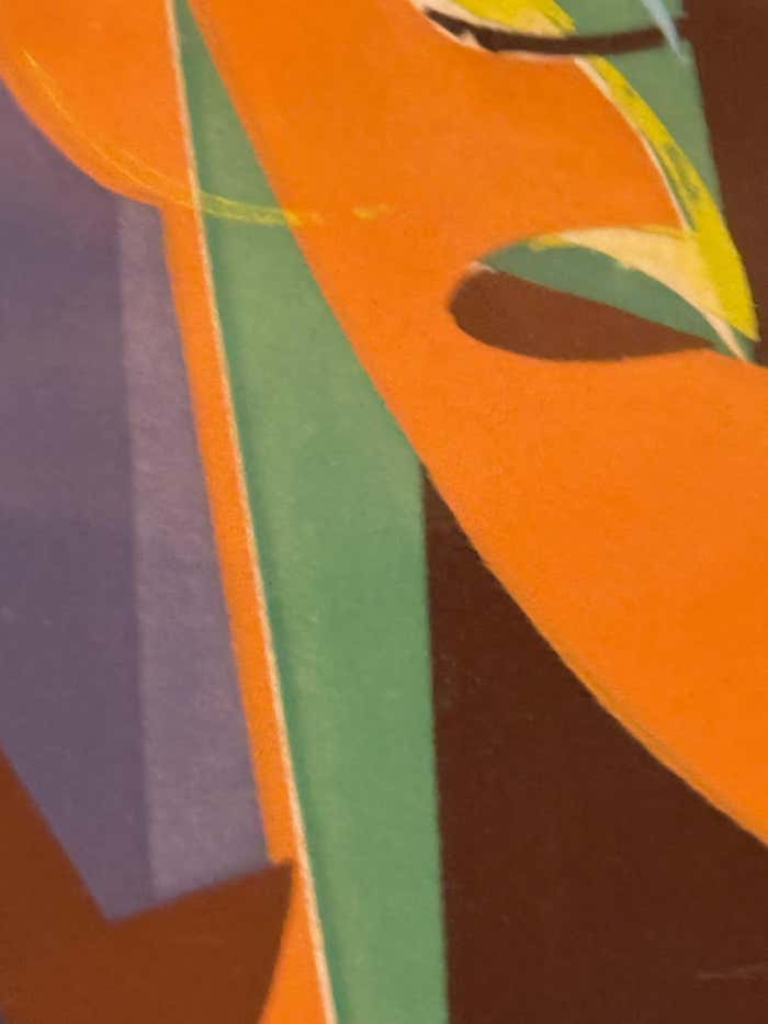 Reversible Cubist and Modernist Abstract by James Houston McConnell