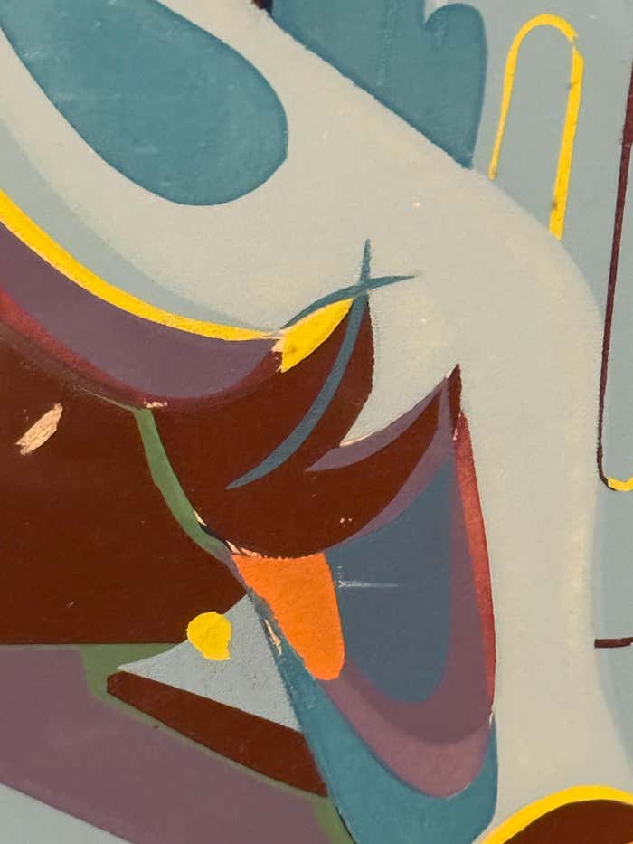 Reversible Cubist and Modernist Abstract by James Houston McConnell