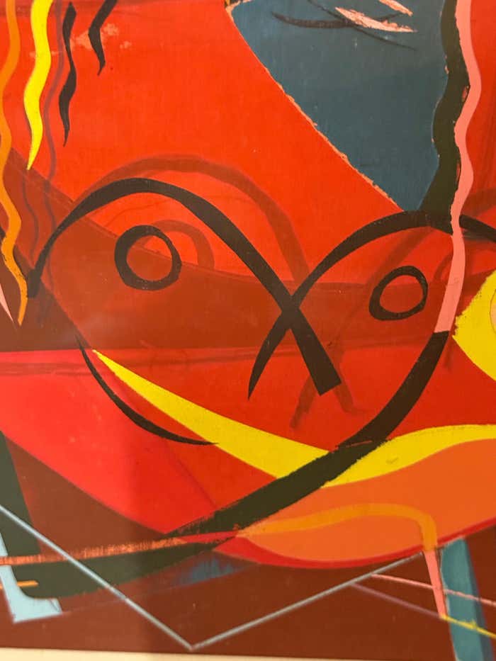 Reversible Cubist and Modernist Abstract by James Houston McConnell