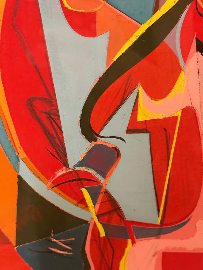 Reversible Cubist and Modernist Abstract by James Houston McConnell