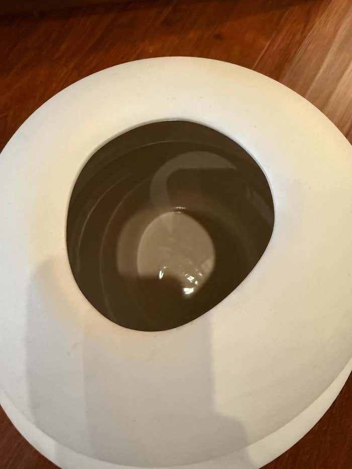 Modern Minimalist Spiral White Ceramic Vase