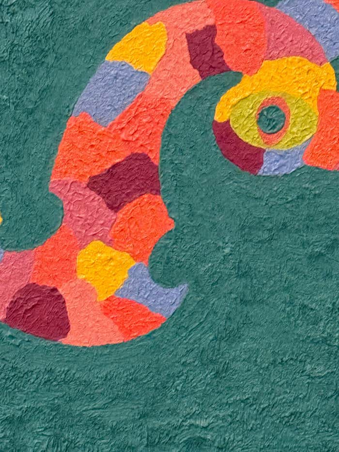 "The New World", Post-Modern Acrylic Painting by Stanley Donald Tschopp