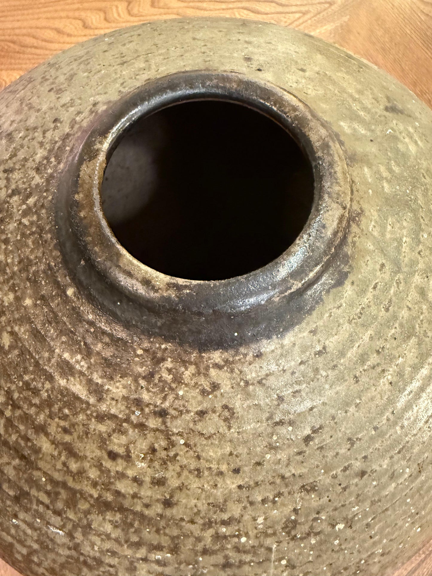 Vivika and Otto Heino Studio Pottery Vase - Large Hand Thrown Stoneware ORB Vase