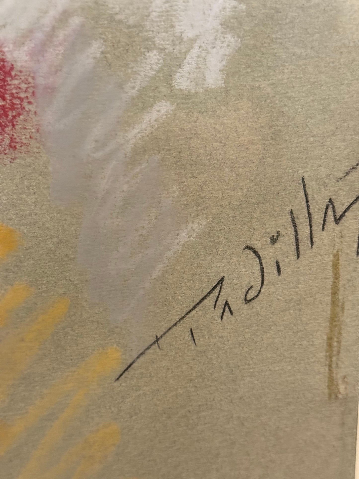 Pastel Portrait of a Boy, by French Artist Padilla