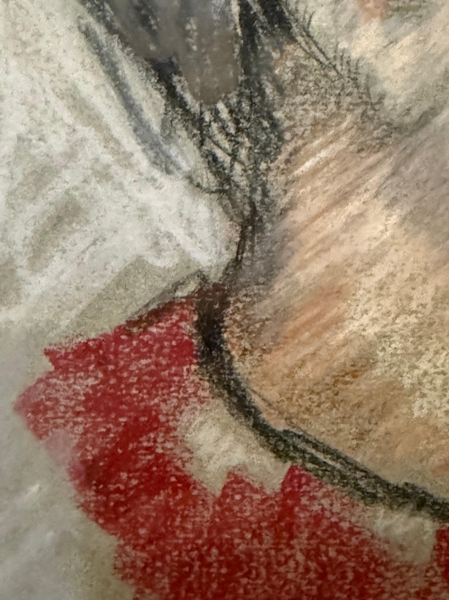 Pastel Portrait of a Boy, by French Artist Padilla