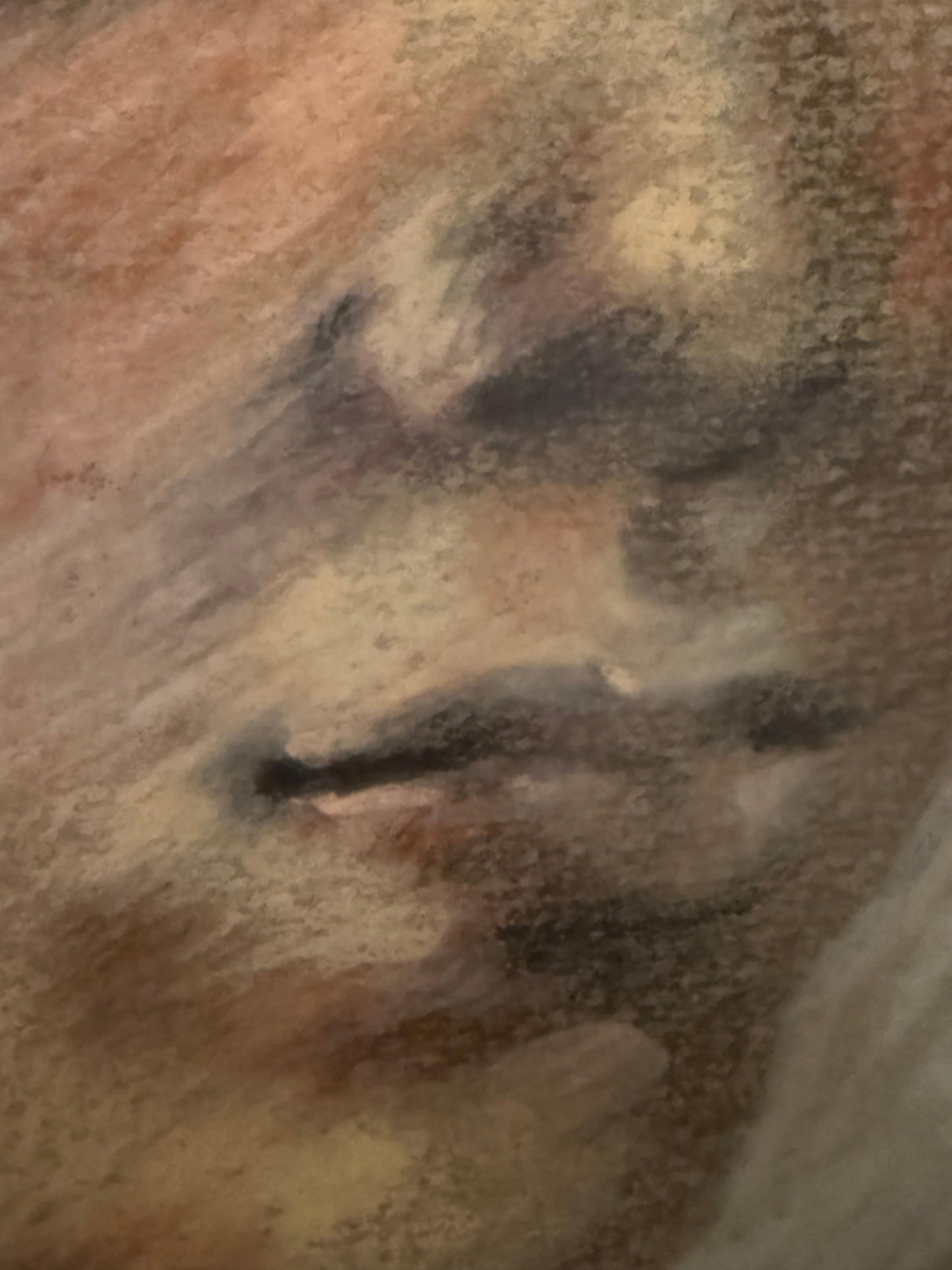 Pastel Portrait of a Boy, by French Artist Padilla