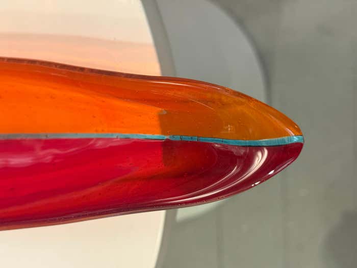 Beatrice Tesdorf Murano-Style Sommerso Glass Centerpiece