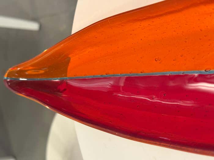 Beatrice Tesdorf Murano-Style Sommerso Glass Centerpiece