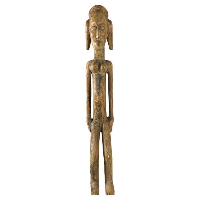 African Bambara Wood Statue