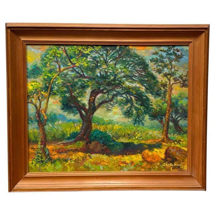 Landscape Oil Painting by Filipino Artist