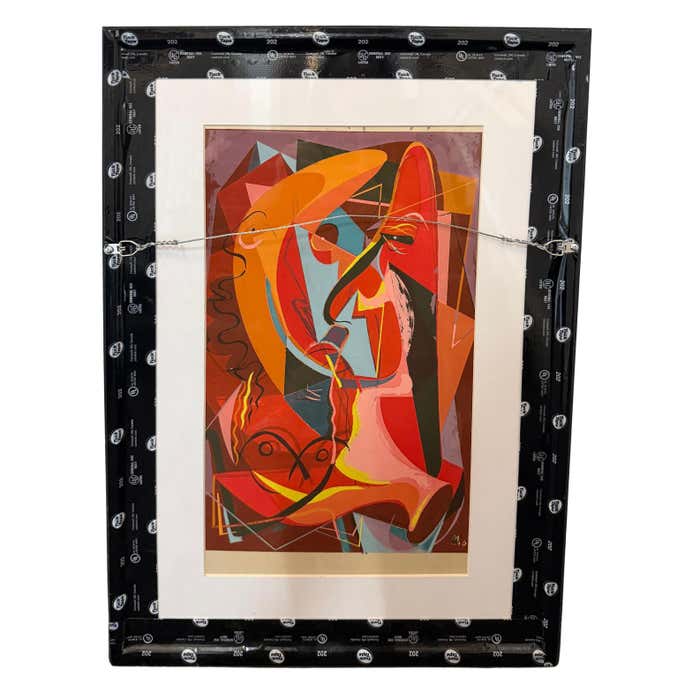 Reversible Cubist and Modernist Abstract by James Houston McConnell