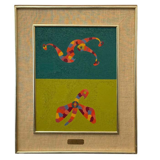 "The New World", Post-Modern Acrylic Painting by Stanley Donald Tschopp