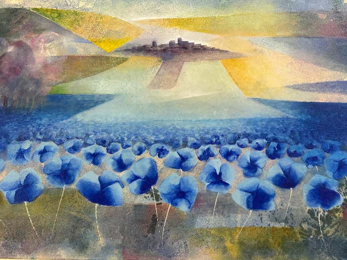 "Primavera" Landscape by Alvaro Peppoloni
