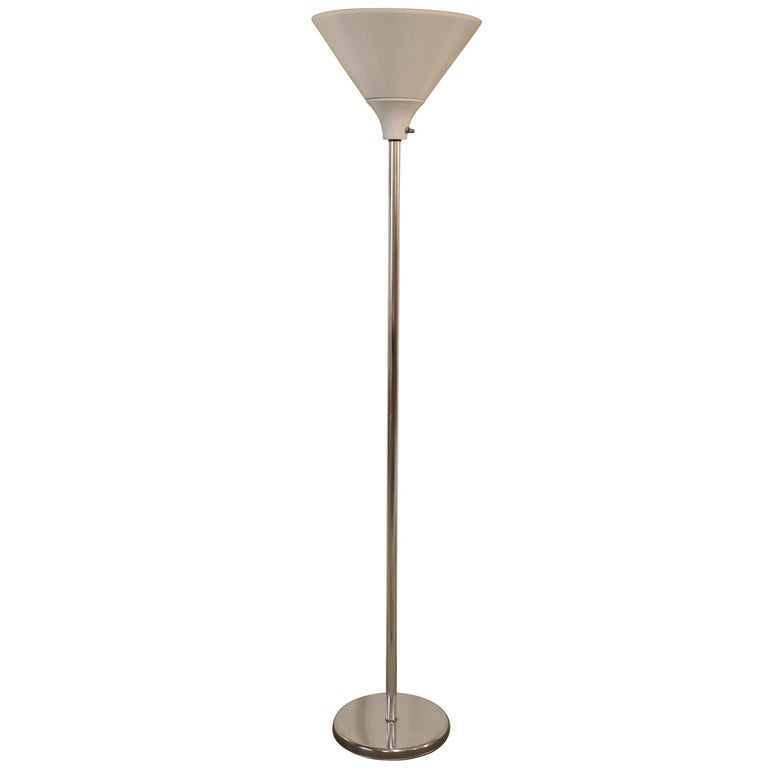 Chrome Floor Lamp 1970s