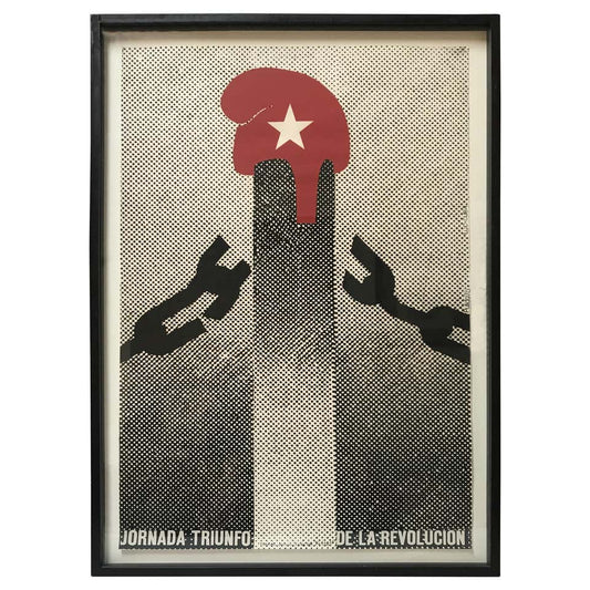 "Jornada Triunfo de la Revolucion" Original Dedicated Poster