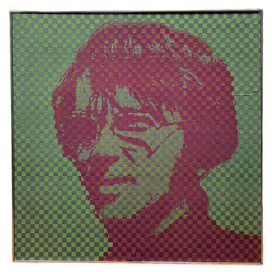 Red and Green Woven Self Portrait by Richard Proctor #3