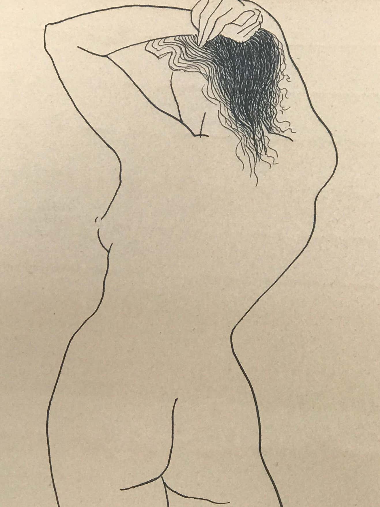 Nude Drawing #2 by Jerry O'Day