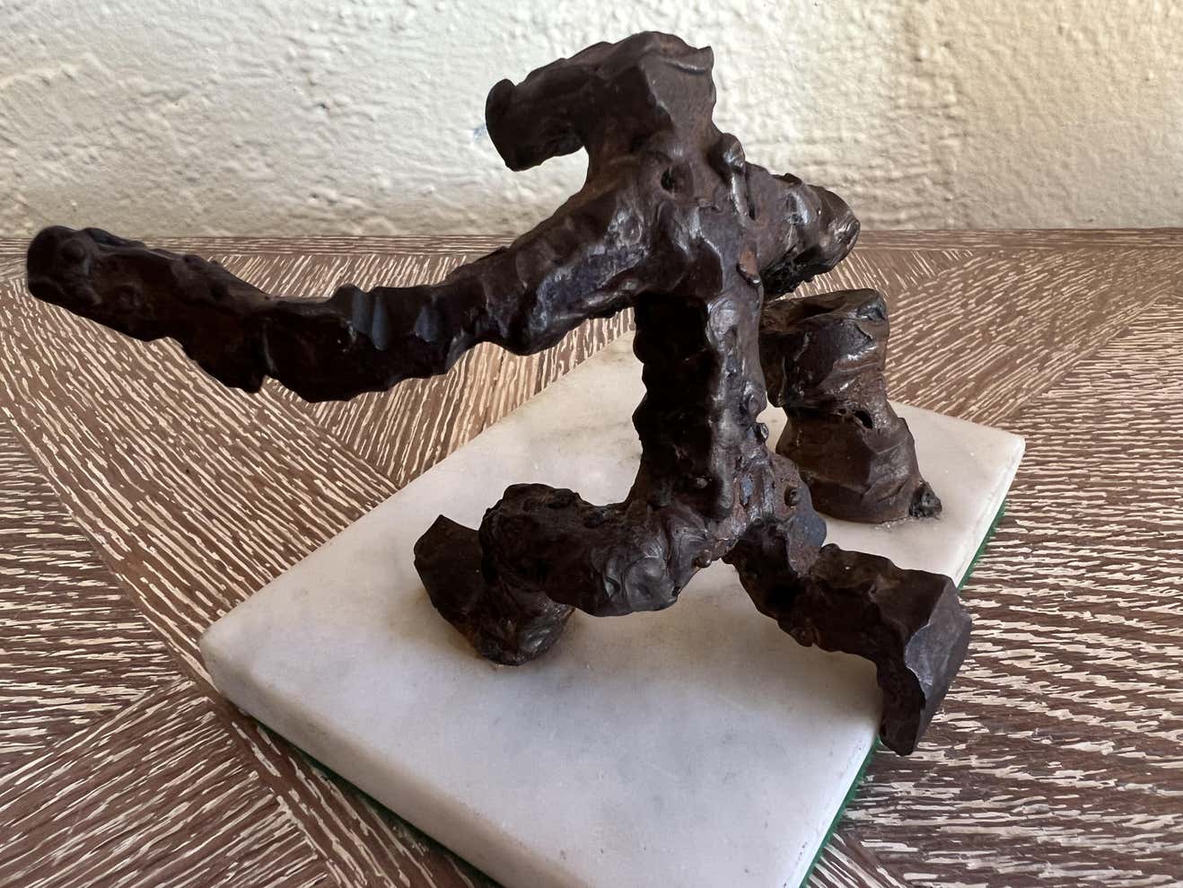 Mid-Century Figurative Brutalist Bronze Sculpture